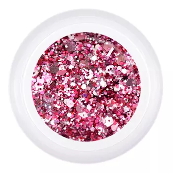 PATRISA NAIL Гель для дизайна ногтей, розовый микс / Gel Glanz Flirt 5 г