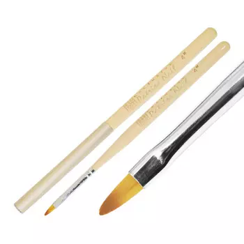 PATRISA NAIL Кисть универсальная натуральная № 4, язычок