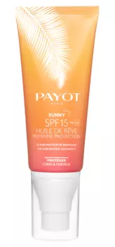PAYOT Масло для волос и тела с защитой spf 15 / SUNNY 100 мл