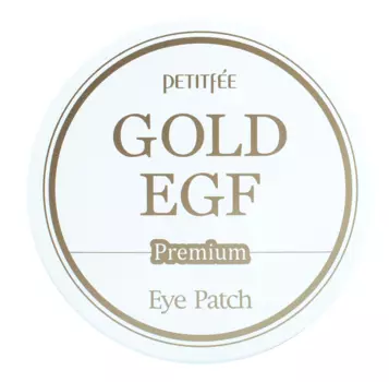 PETITFEE Патчи гидрогелевые с коллоидным золотом и EGF для области вокруг глаз / Eye patch 60 шт