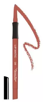 PIERRE RENE PROFESSIONAL Карандаш механический для губ, 08 средне-бежевый / Lipmatic 0,4 г