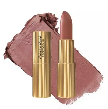 PIERRE RENE Помада сатиновая для губ, 22 бежево-розовый / Royal Mat Lipstick 4,8 г