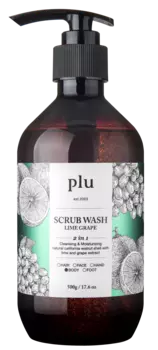 PLU Скраб-гель для душа Лайм и зеленый виноград 500 г