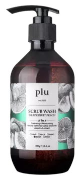 PLU Скраб-гель для душа Персик и грейпфрут 300 г