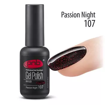 PNB 107 гель-лак для ногтей / Gel nail polish PNB 8 мл