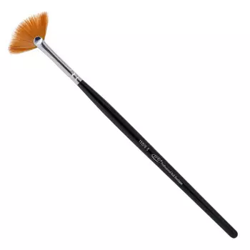 PNB 13D кисть для дизайна веерная нейлон / Nail Art Brush Fan 6-s PNB nylon, 12 мм