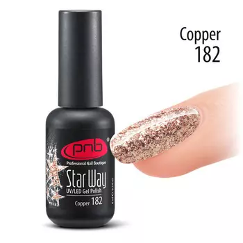 PNB 182 гель-лак для ногтей / Gel nail polish PNB 8 мл