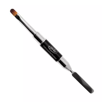 PNB Кисть овальная + шпатель 2в1