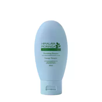 POGONIA Шампунь с маслом моринги и гималайской солью, мини / Himalaya Moringa Renewing Shampoo 50 мл