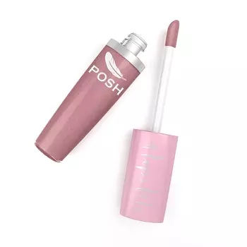 POSH Блеск для губ бриллиантовый с мерцающим эффектом, № 11 капучино 7 мл