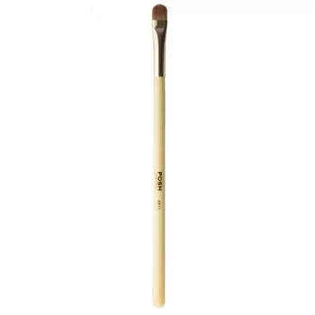POSH Кисть язычок плоская для для нанесения и смешивания теней, ворс таклон / BAMBOO 8811