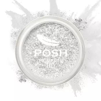 POSH Пигмент для глаз и губ, HD № 6 Серебро 3,5 г