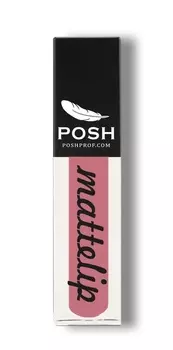 POSH Помада кремовая жидкая с аргонометрическим аппликатором, № 02 античная роза 3,6 мл