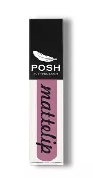 POSH Помада кремовая жидкая с аргонометрическим аппликатором, № 07 версаль 3,6 мл