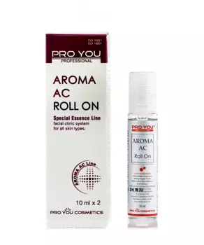 PRO YOU PROFESSIONAL Средство противовоспалительное точечного воздействия с роликовым аппликатором / AROMA AC LINE 2 х 10 мл