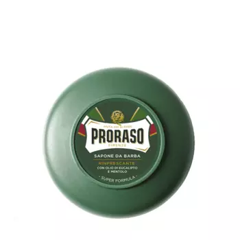 PRORASO Мыло освежающее для бритья с маслом эвкалипта и ментолом 150 мл