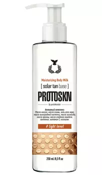 PROTOKERATIN Молочко увлажняющее с эффектом загара 3% для тела / Moisturizing body milk solar tan base 3% 250 мл