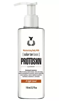 PROTOKERATIN Молочко увлажняющее с эффектом загара 3% для тела / Moisturizing body milk solar tan base 3% 110 мл