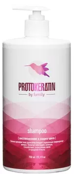 PROTOKERATIN Шампунь восстановление и защита цвета / POP ART COLLECTION 750 мл
