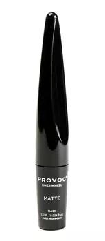 PROVOC Подводка устойчивая для глаз с роликом, 01 черный / Eyeliner Wheel 01 Matte Black 1 мл