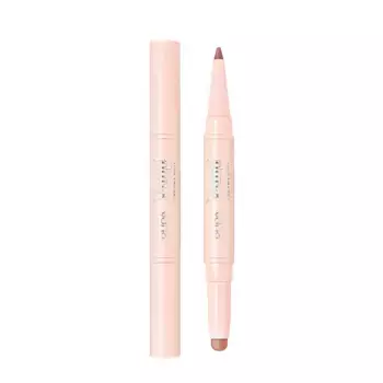 PUPA Помада губная, 005 насыщенный нюд / VAMP! CREAMY DUO 0,1 гр