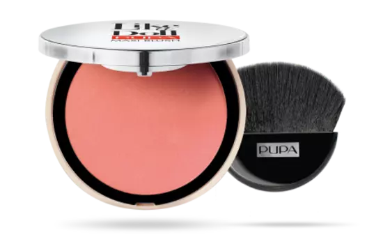 PUPA Румяна компактные, 203 Интенсивный оранжевый / LIKE A DOLL MAXI BLUSH 9,5 г