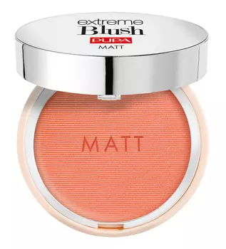 PUPA Румяна компактные с натуральным эффектом, 001 романтичный розовый / EXTREME BLUSH MATT