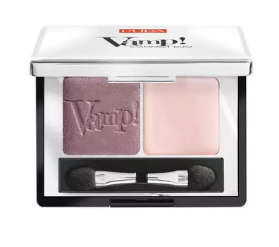 PUPA Тени компактные двойные, 003 Нежный лиловый / VAMP! DUO 1 г