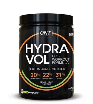 QNT Добавка биологически активная к пище Гидравол, лимон-лайм / HYDRAVOL Lemon/Lime 300 г