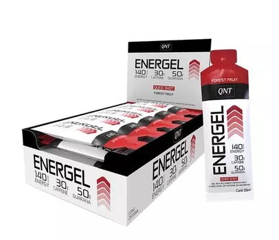 QNT Добавка биологически активная к пище Энергель, лесные ягоды / ENERGEL Forest Fruit 25 х 55 мл