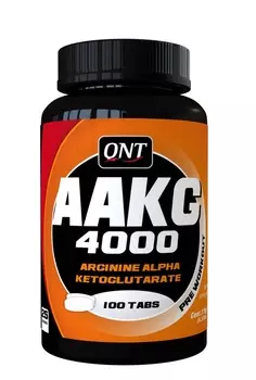 QNT Добавка биологически активная к пище Кью эн ти эй эй кей джи 4000 / AAKG 4000 100 таблеток