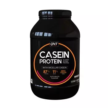 QNT Добавка биологически активная к пище Казеин протеин, тутти фрутти / CASEIN PROTEIN Tutti Frutti 908 г
