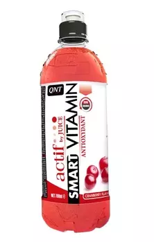 QNT Напиток безалкогольный Кью эн ти актиф смартвитамин, клюква / SMART VITAMIN with juice Cranberry 700 мл