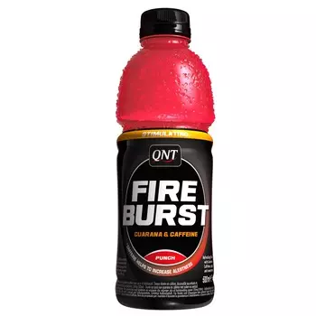 QNT Напиток безалкогольный тонизирующий негазированный Файер бёрст, пунш / FIRE BURST Punch 500 мл