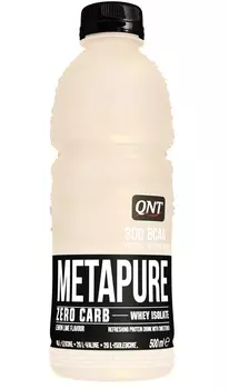 QNT Продукт специальный пищевой Метапьюр зеро карб, лимон / METAPURE DRINK (30 g Protein) Lemon 500 мл