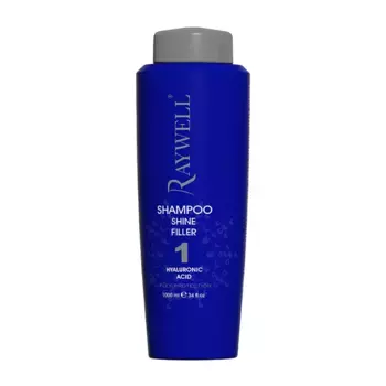 RAYWELL Шампунь-филлер с гиалуроновой кислотой / SHINE FILLER SHAMPOO 1000 мл
