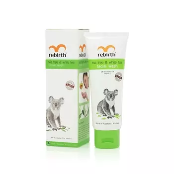 REBIRTH Гель для умывания с маслом чайного дерева и белым чаем / Tea Tree &amp; White Tea Facial Wash 100 мл
