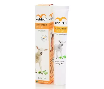 REBIRTH Гель против морщин для кожи вокруг глаз с витамином Е и алое вера / Anti Wrinkle Eye Gel with Vitamin E 30 мл