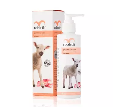 REBIRTH Крем для тела и рук с экстрактом плаценты и маслом розы / PLACENTA ROSE MOISTURISING CREAM 200 мл