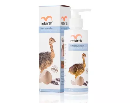 REBIRTH Крем для тела и рук с маслом эму и лавандой / Emu Lavender Moisturising Cream 200 мл