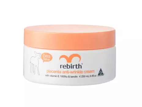REBIRTH Крем против морщин с плацентой / Placenta Anti-Wrinkle Cream 250 мл