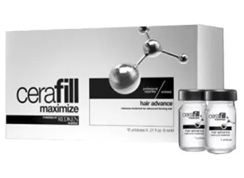 REDKEN Ампулы двойного действия с Аминексил и Omega 6 против истончения волос / Cerafill 10*6 мл