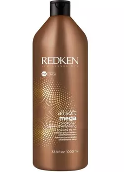 REDKEN Кондиционер ухаживающий для сухих и жестких волос / ALL SOFT MEGA Conditioner 1000 мл