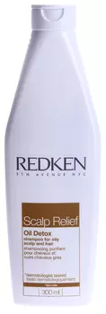 REDKEN Шампунь против жирности Ойл Детокс / SCALP RELIEF 300 мл