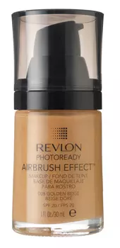 REVLON Крем тональный 008 / Photoready Airbrush Effect Makeup Golden beige