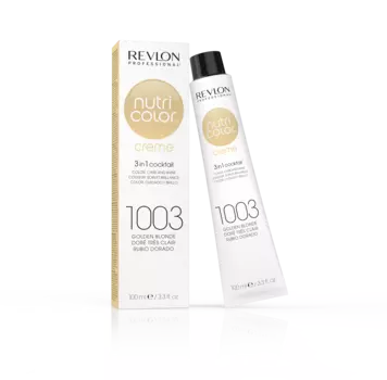 REVLON PROFESSIONAL 1003 краска 3 в 1 для волос, очень светлый золотой / NUTRI COLOR CREME 100 мл