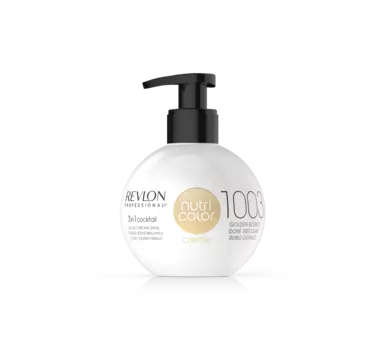 REVLON PROFESSIONAL 1003 краска 3 в 1 для волос, очень светлый золотой / NUTRI COLOR CREME 250 мл