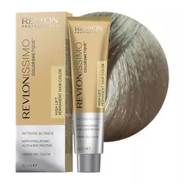 REVLON PROFESSIONAL 1201 краска для волос, Ash пепельный / RP REVLONISSIMO COLORSMETIQUE Intense Blonde 60 мл