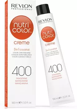 REVLON PROFESSIONAL 400 краска 3 в 1 для волос, оранжевый / NUTRI COLOR CREME 100 мл
