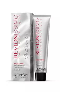 REVLON PROFESSIONAL 4.15 краска для волос, коричневый пепельно-махагоновый / RP REVLONISSIMO COLORSMETIQUE 60 мл